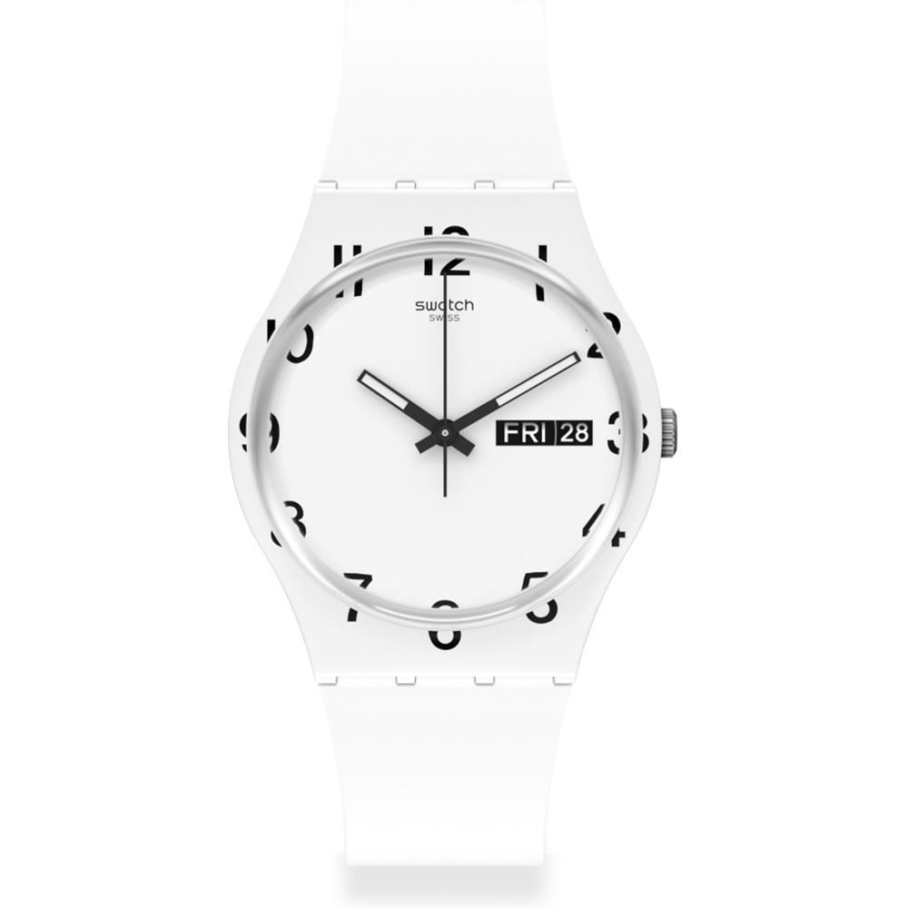 Montre Swatch Standard Gents GW716 Over White