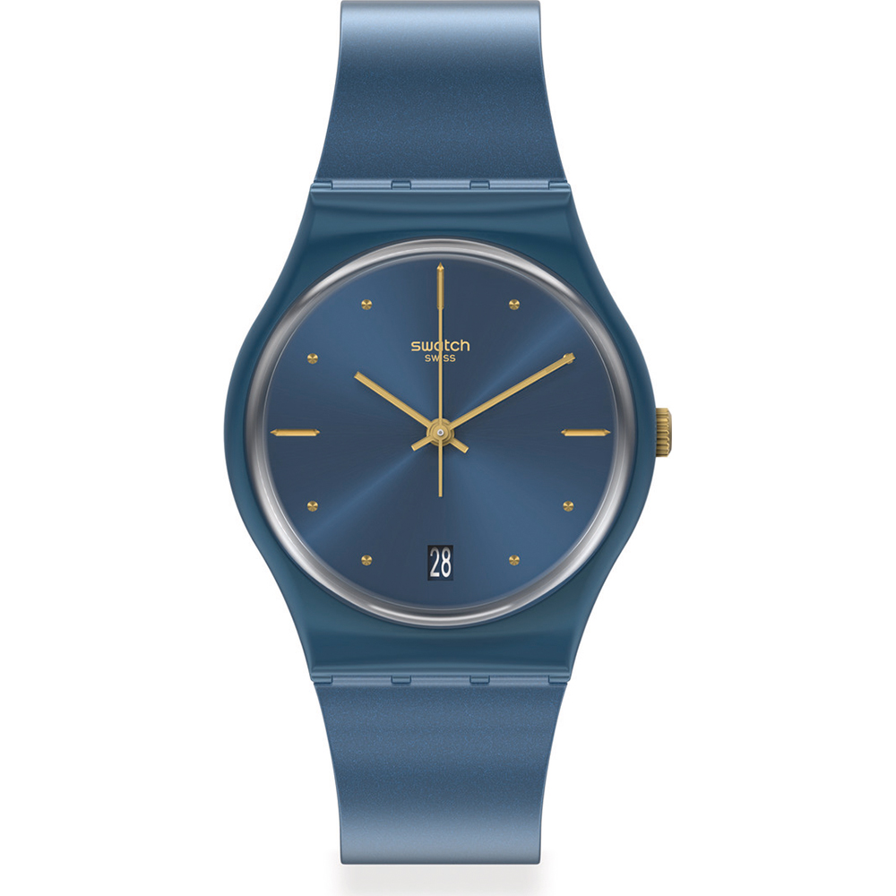 Montre Swatch Standard Gents GN417 Pearly Blue