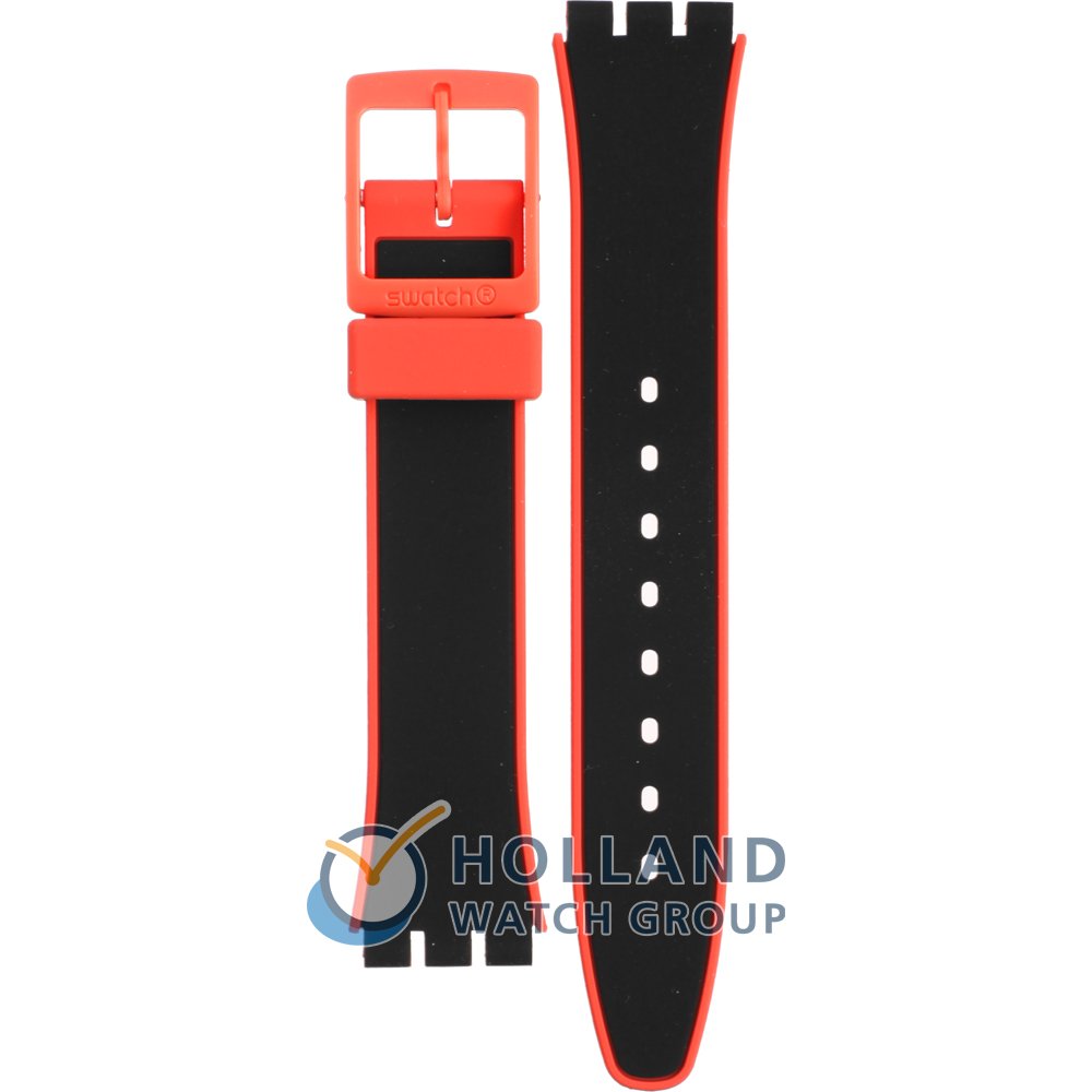swatch red black