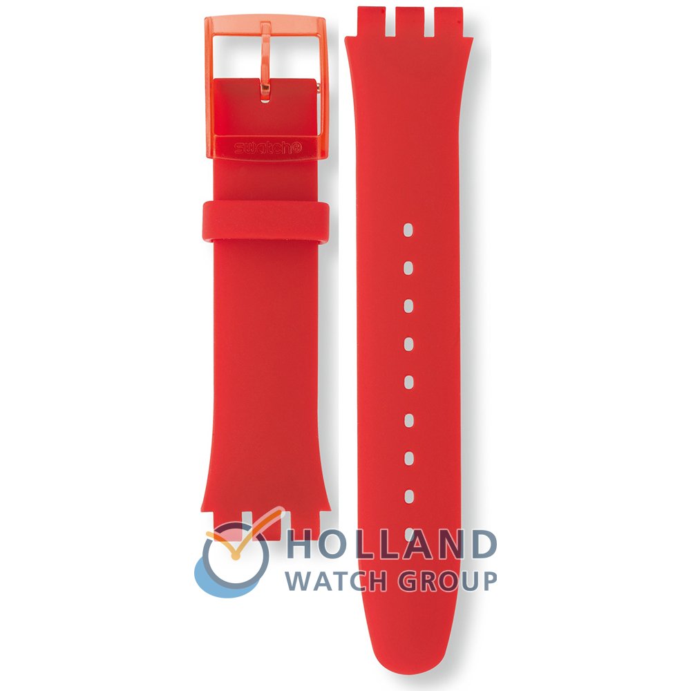 Bracelet Swatch ASUOR701 Red Rebel • Revendeur officiel • Montre.be
