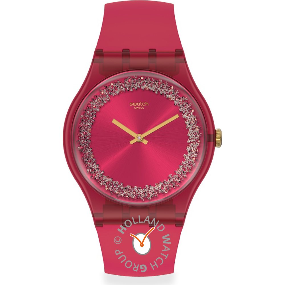 Montre Swatch NewGent SUOP111 Ruby rings