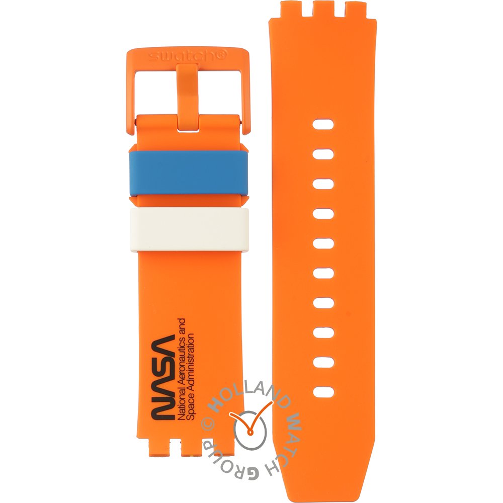 Bracelet Swatch ASB04Z401 Launch • Revendeur officiel • Montre.be