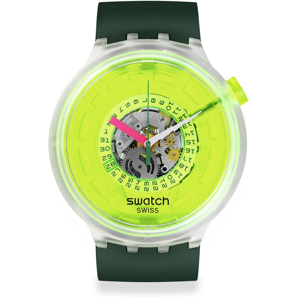 Montre Swatch Big Bold SB05K400 Blinded by Neon