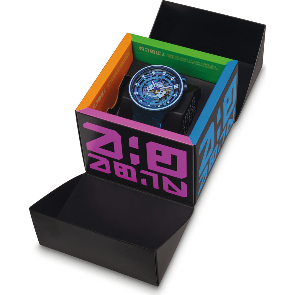 Montre Swatch Big Bold SB01N101 Second Home • EAN: 7610522843172 • Montre.be