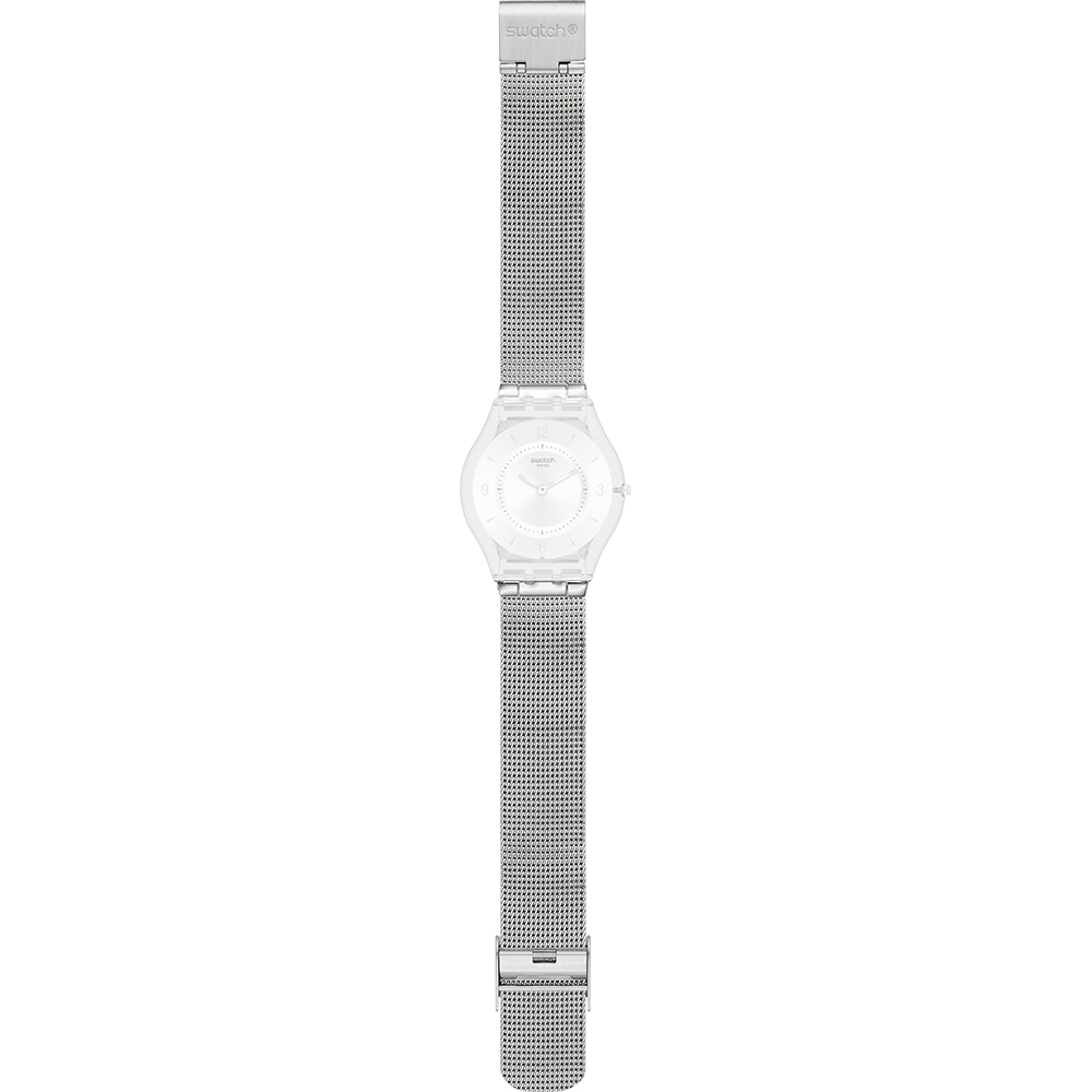 Bracelet Swatch ASFM118M Metal Knit • Revendeur officiel • Montre.be