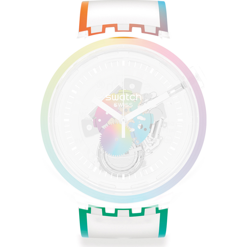 Bracelet Swatch ASO27E107 Let's Parade • Revendeur officiel • Montre.be