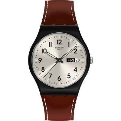 Montre Swatch Originals Medium (34mm) SO28B710 Shadow Stitch