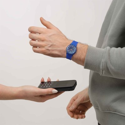 Montre Swatch Originals Medium (34mm) SO28S108-6000 Wavelengths of water Pay!