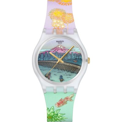 Montre Swatch Originals Medium (34mm) SO28Z137 Destination Japan - Bridge to the past