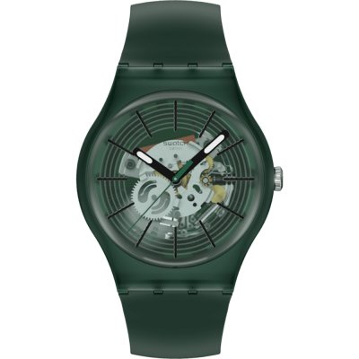 Montre Swatch Originals Large (41mm) SO29G111 Revealed in the forest