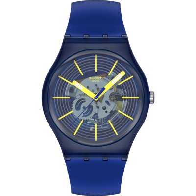 Montre Swatch Originals Large (41mm) SO29I100 Revealed in the depths