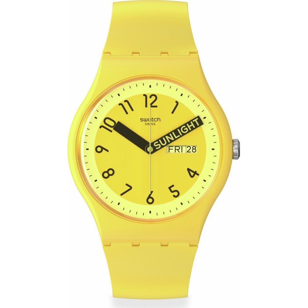 Montre Swatch NewGent SO29J702 Proudly Yellow