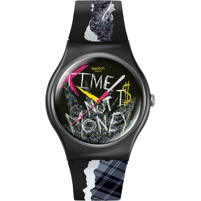 Montre Swatch Originals Large (41mm) SO32B122 Blank Check