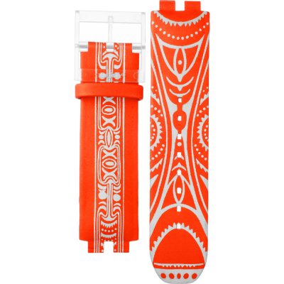 Bracelet Swatch Plastic - Turn Over - SUF ASUFK111 SUFK111 Aztek Fever