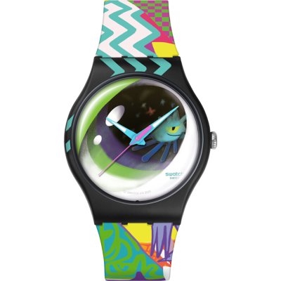 Montre Swatch Originals Large (41mm) SUOZ372 Street Eye