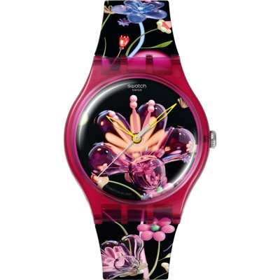 Montre Swatch Originals Large (41mm) SUOZ373 Digi-Blossoming