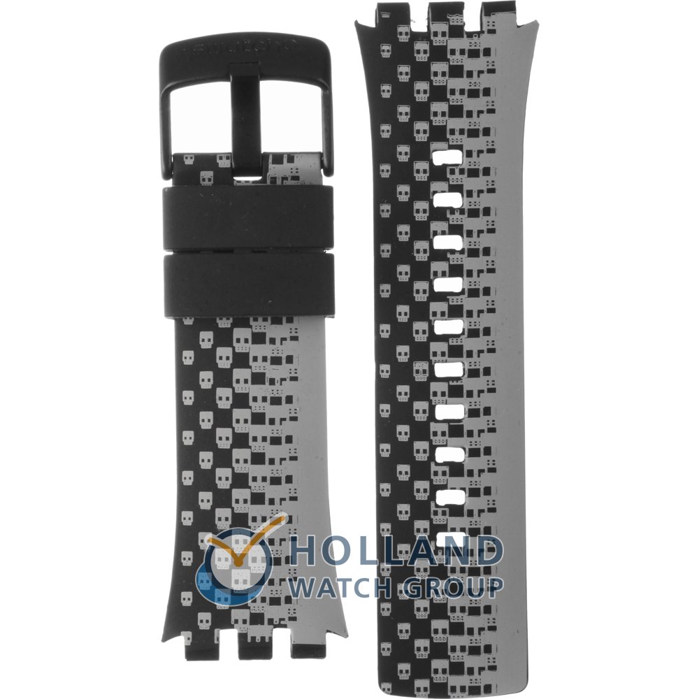 Bracelet Swatch ASURB101 Touch Skull • Revendeur officiel • Montre.be