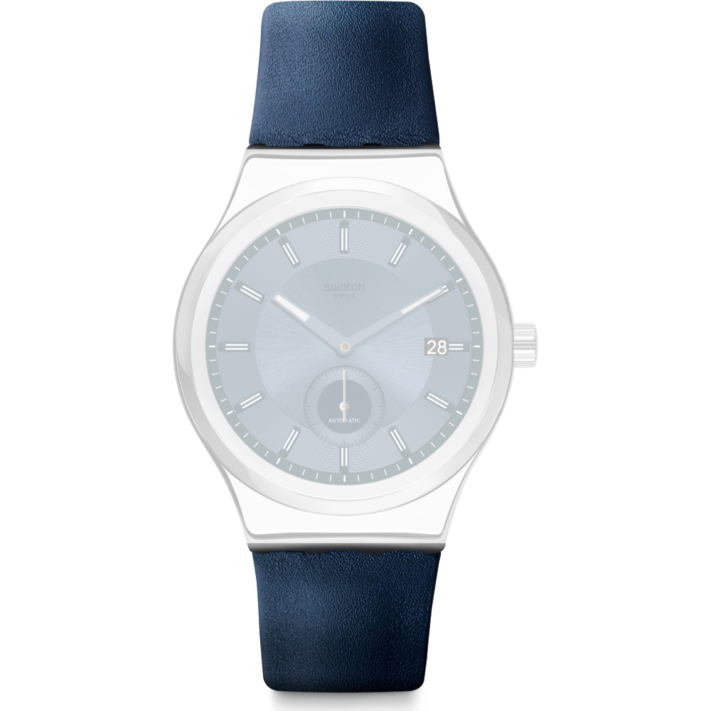 Bracelet Swatch ASY23S403 Petite Seconde Blue • Revendeur officiel •  Montre.be