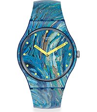 SUOZ335 The starry night by Vincent van Gogh 41mm
