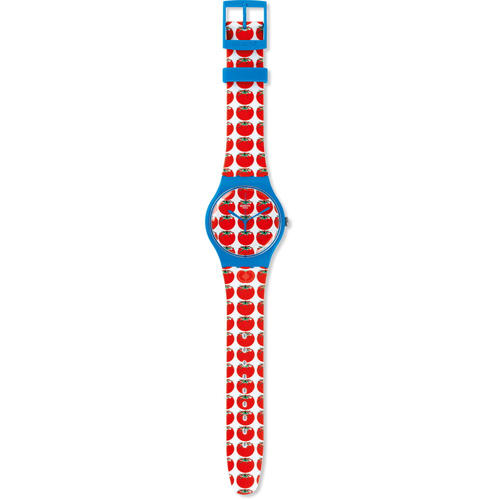 Horloge Swatch Maxi MSUOS102 Tomatella