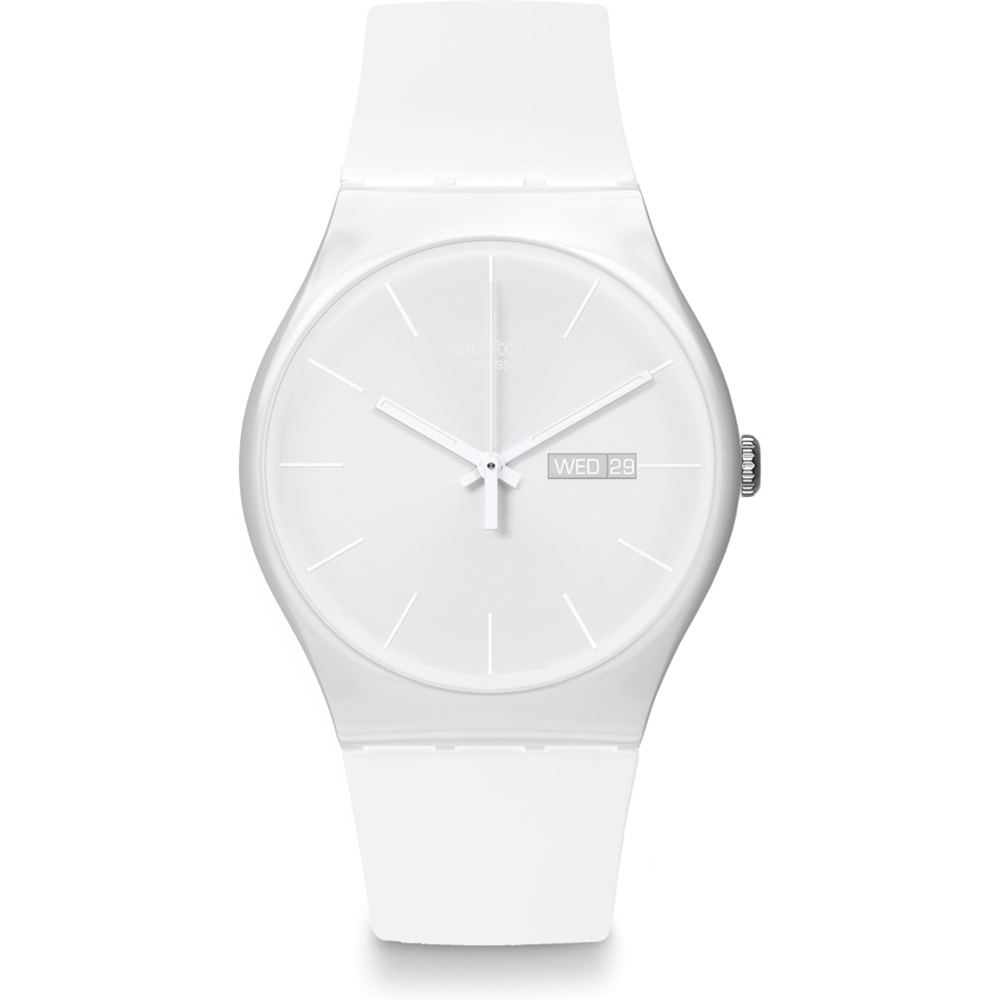 Montre Swatch NewGent SUOW701 White Rebel