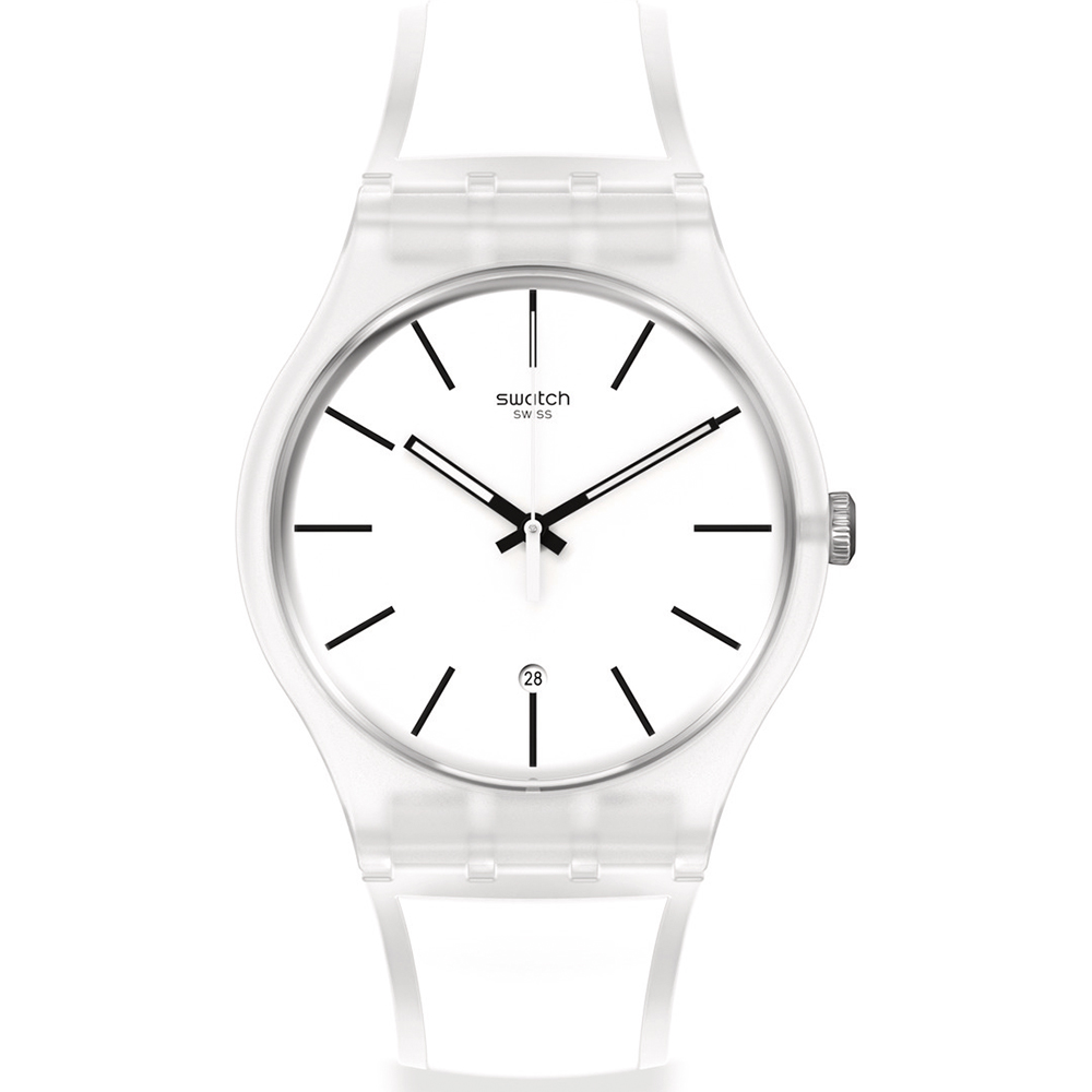 Montre Swatch Les Originales SO29K401 White Trip • EAN: 7610522840737 •  Montre.be