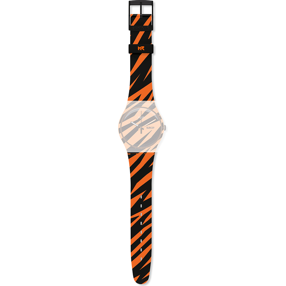 Bracelet Swatch ASUOZ703 Wonder Zebra • Revendeur officiel • Montre.be