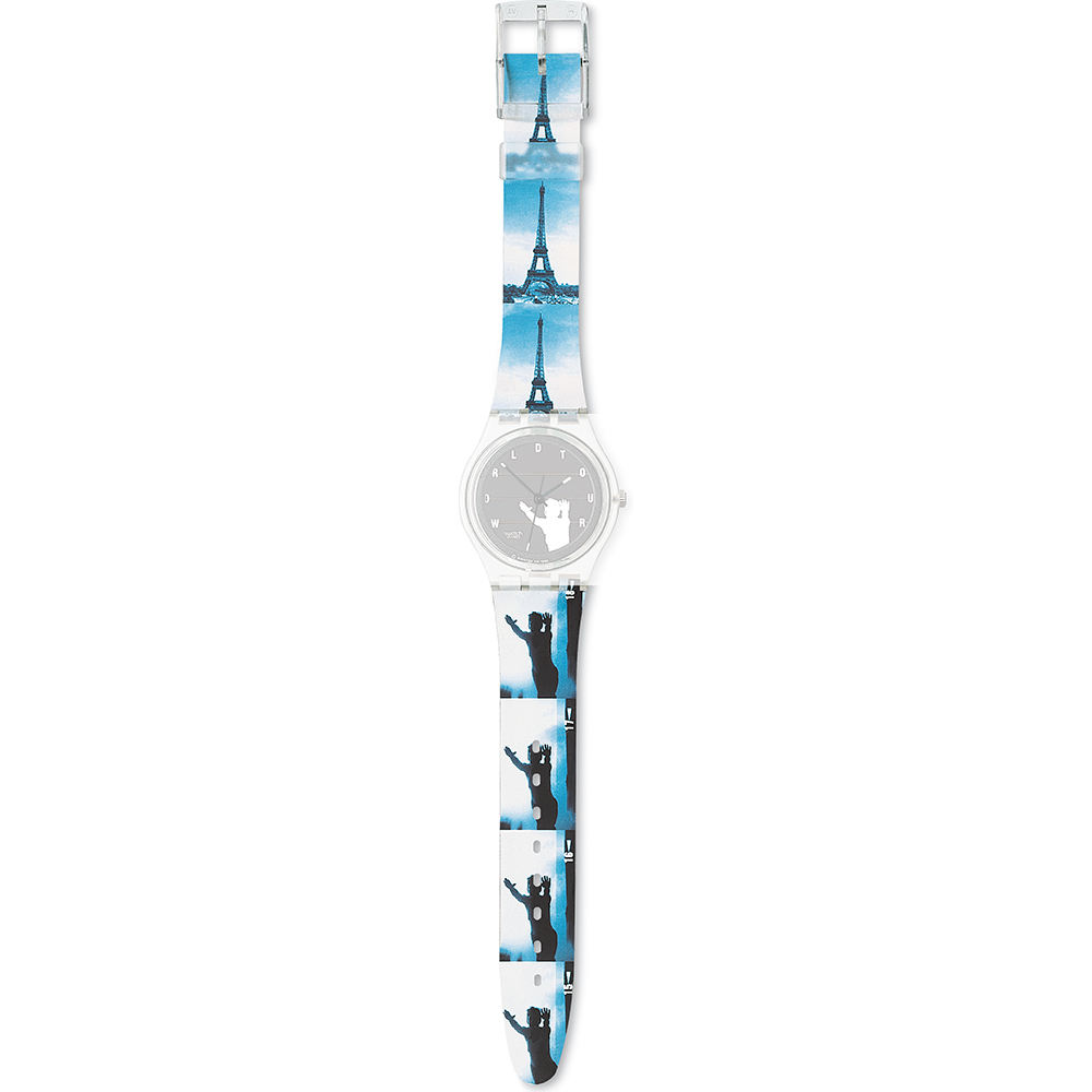 Bracelet Swatch ASRK104F World Solar France • Revendeur officiel • Montre.be