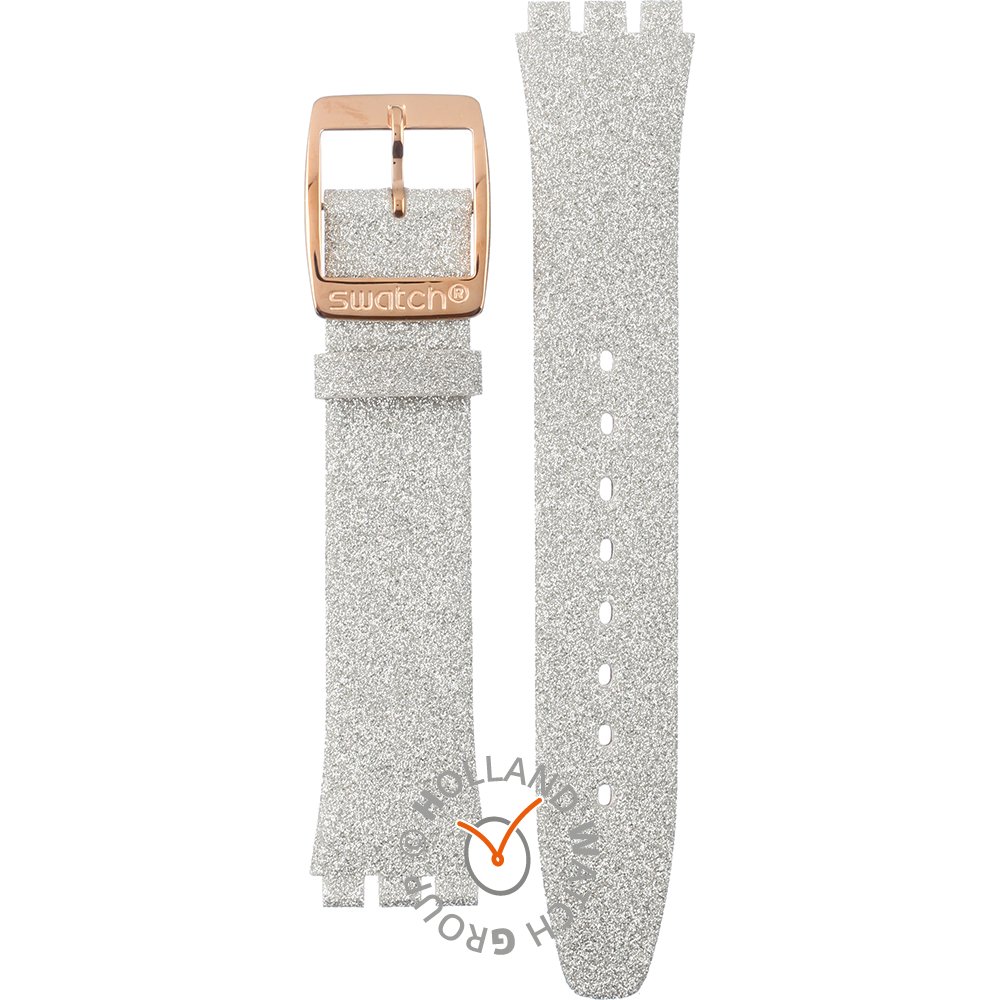 Swatch Grey Sparkle rannekello YLG145 - Hovisepat verkkokauppa