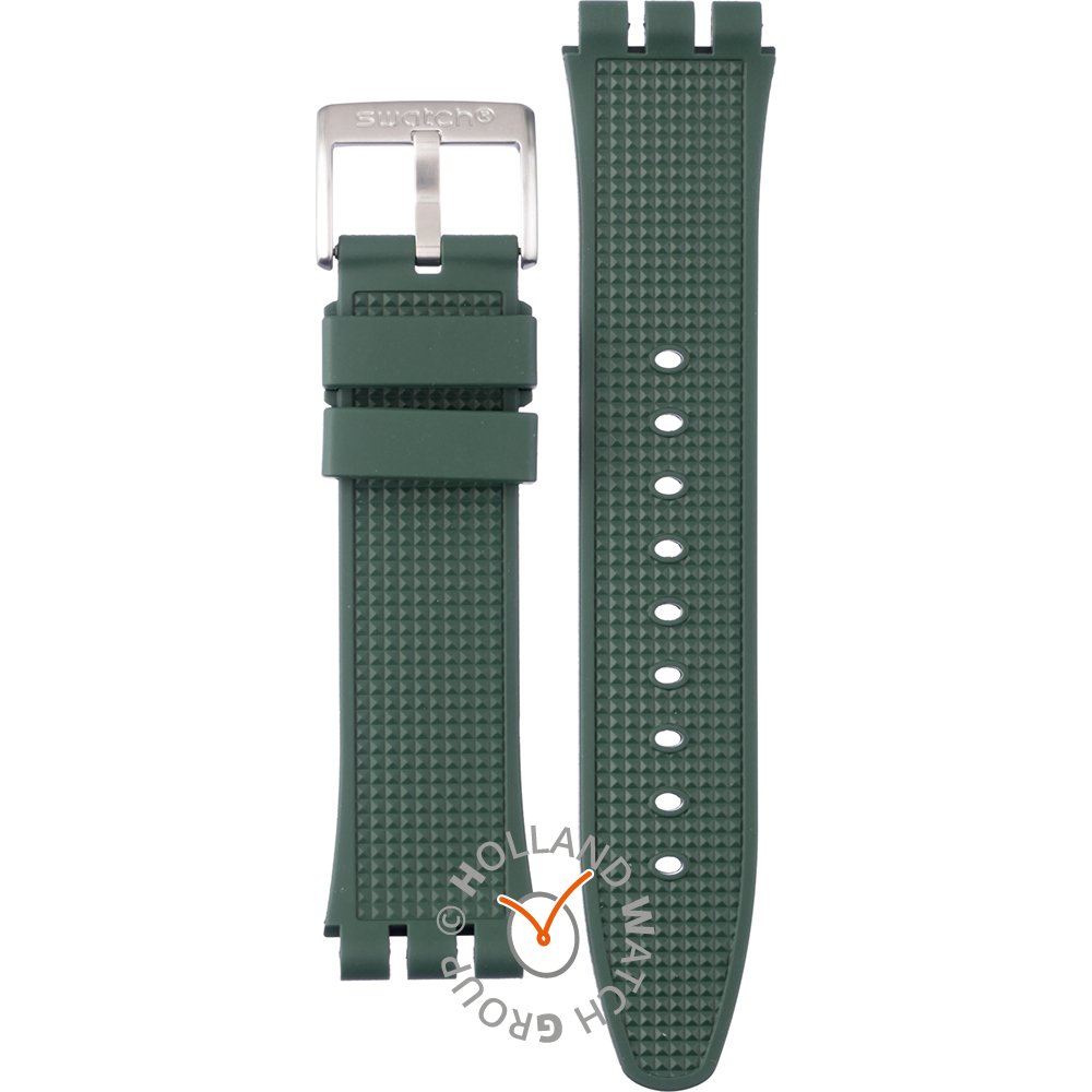 Bracelet Swatch AYVS462 Forest Grid • Revendeur officiel • Montre.be