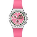 Montre Swatch Irony - Chrono New YVS538 Berry reflective