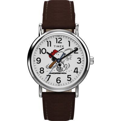 Montre Timex X Peanuts TW2Y51500 Peanuts x Timex Weekender Baseball