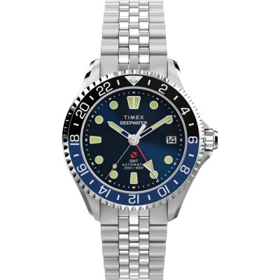 Montre Timex Deep Water TW2Y64000 Deepwater Meridian 200 Automatic GMT