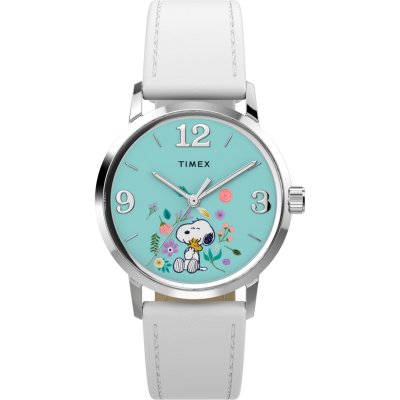 Montre Timex X Peanuts TW2Y68800 Peanuts x Timex Marlin Flower Dial