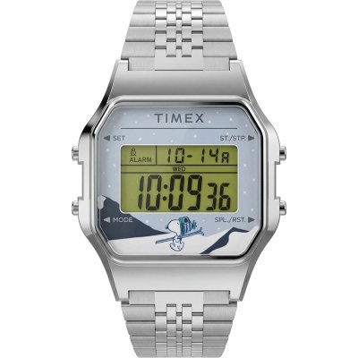 Montre Timex X Peanuts TW2Y76700 Peanuts® x Timex T80 Snoopy Ski