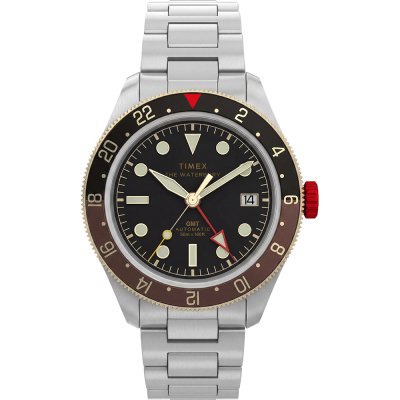 Montre Timex Waterbury TW2Y93500 Waterbury Heritage Automatic GMT
