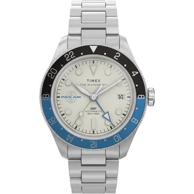 Montre Timex Re-Issues TW2Y94300 Pan Am® x Timex® Waterbury Automatic GMT