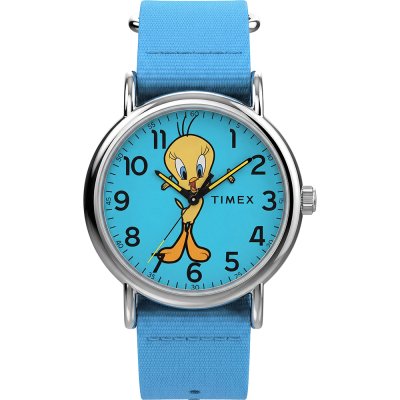Montre Timex X Warner Brothers TW2Y99500 Looney Tunes x Timex Tweety Bird Weekender