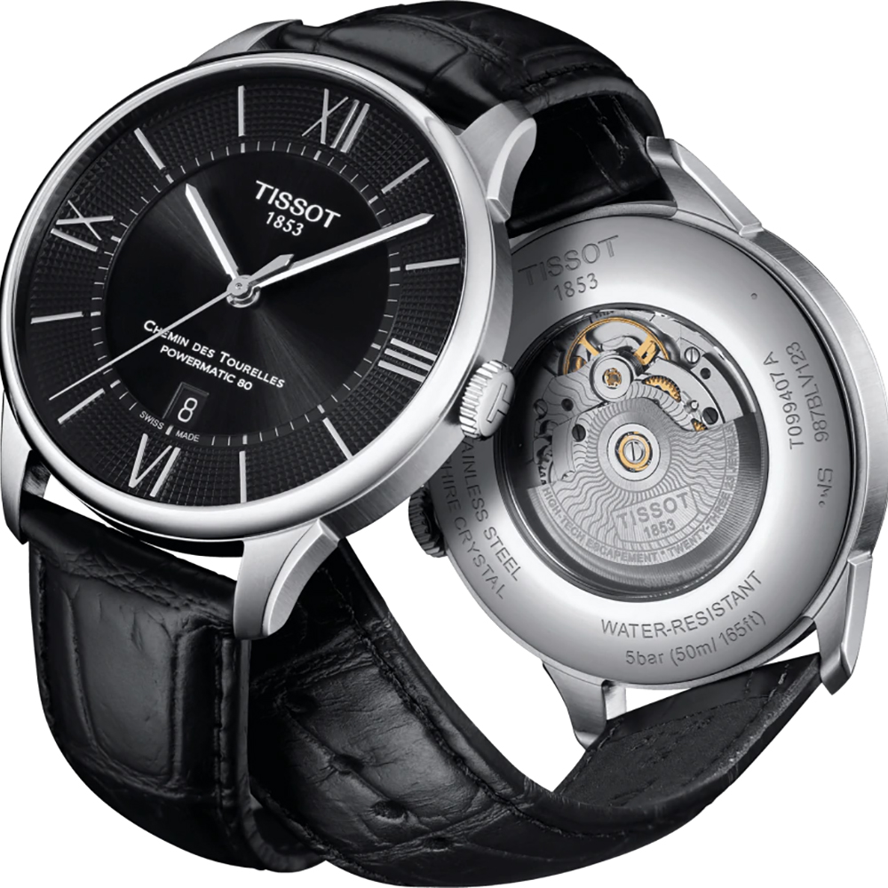 Montre Tissot T-Classic T0994071605800 Chemin des Tourelles • EAN:  7611608270431 • Montre.be