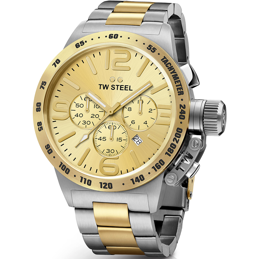 TW Steel Watch Chrono Canteen bracelet CB54
